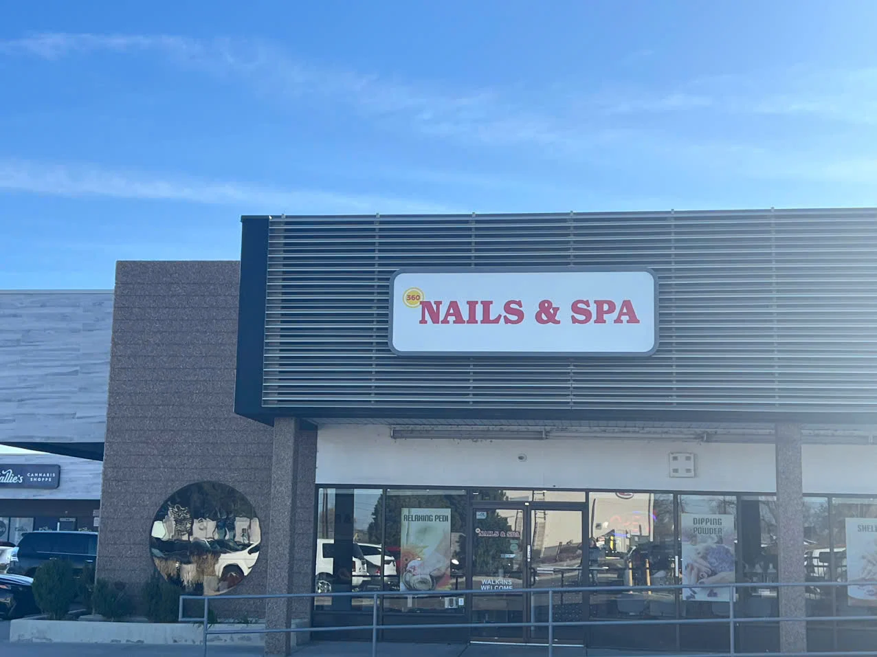 360 Nails & Spa storefront on West 104th Avenue in Northglenn